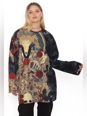 Blackmilk Shu-Ra Long Sleeve Big Tee